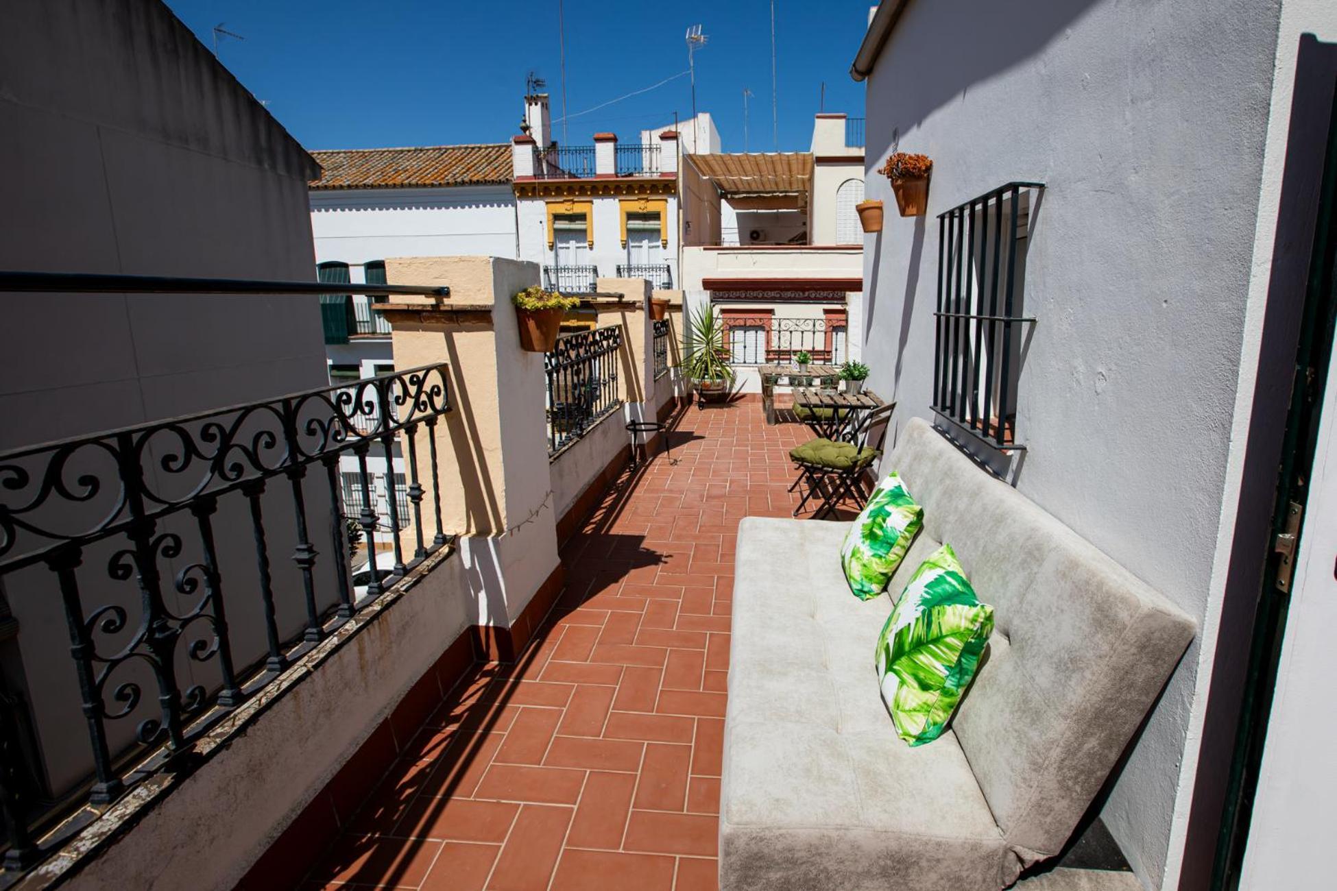 Apartamentos Dona Concha Sevilla Buitenkant foto