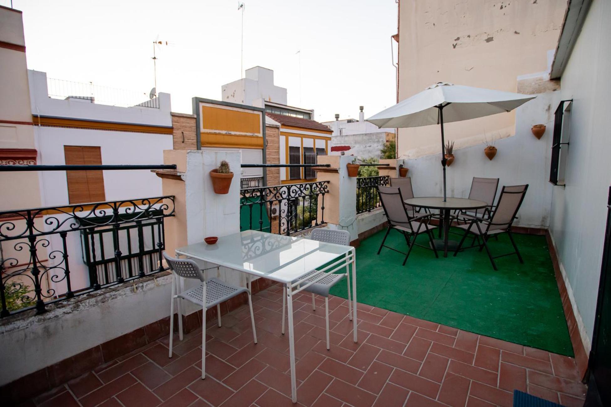 Apartamentos Dona Concha Sevilla Buitenkant foto